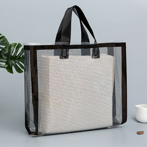 Bolsas de plástico de moda y ecológicas LDPE Bottom <span class=keywords><strong>Guess</strong></span> Bag con mango duradero para empacar ropa <span class=keywords><strong>zapatos</strong></span> - Product Image 3