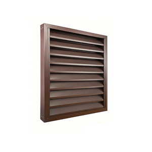 Volets en aluminium sur mesure, résistants aux intempéries, pour l'extérieur, grille, couvercle d'unité extérieure de climatisation, ouvertures de <span class=keywords><strong>ventilation</strong></span> - Product Image 6