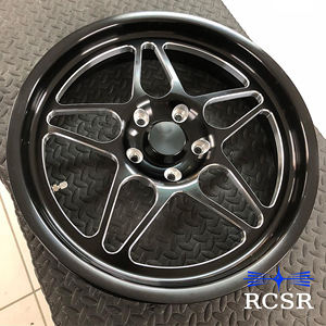 Jantes de voiture de course RCSR personnalisées 5x114.3 4x100 forgées concaves profondes 13 14 15 17 pouces Beadlock pour R35 <span class=keywords><strong>Nissan</strong></span> Corvette - Product Image 6