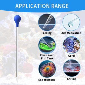 หลอดป้อนอาหารปลาแบบยาว สำหรับตู้ปลา ป้อน<span class=keywords><strong>ปะการัง</strong></span> หลอดฉีดยา หลอดป้อนอาหารในตู้ปลา สำหรับปลาทะเล <span class=keywords><strong>ปะการัง</strong></span> พืชน้ำ แมงมุม <span class=keywords><strong>งู</strong></span> กิ้งก่า - Product Image 5