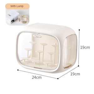Boîte à surprises New Bubble Mart YM-308 <span class=keywords><strong>Cube</strong></span>, boîte de <span class=keywords><strong>rangement</strong></span> pour les mains, présentoir de bureau, capsule spatiale en plastique acrylique de dessin animé - Product Image 5