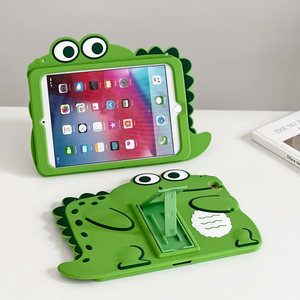 เคสซิลิโคนลายการ์ตูนไดโนเสาร์น่ารักสำหรับเด็ก สำหรับ iPad 10 รุ่นที่ <span class=keywords><strong>5</strong></span> และ 6 ขนาด 9.7 นิ้ว ปี 2017 2018 และ iPad Air 10.<span class=keywords><strong>5</strong></span> นิ้ว <span class=keywords><strong>Mini</strong></span> 3 4 <span class=keywords><strong>5</strong></span> 6 - Product Image 2