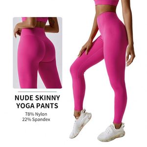 Nuevo Producto: Pantalones Deportivos de Cintura Alta con Efecto Levanta Glúteos, 5 Colores, para <span class=keywords><strong>Chicas</strong></span>, Ropa Deportiva Femenina, Secado Rápido, para Correr y Fitness - Product Image 4