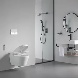 워터마크 걸림 화장실 벽 걸린 비데 화장실 스마트 WC 지능형 임산부 닫는 도구