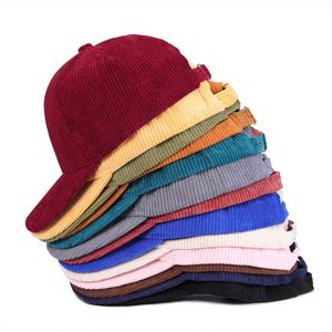 High Quality Customized Corduroy Dad Hat Fashionable Structured Baseball Cap with <b>Vintage</b> Styled Curved Brim Sport Gorras - Product Image 6