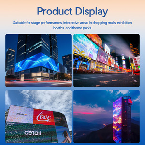 แผงหน้าจอแสดงผล LED สำหรับกลางแจ้งผลิตจากโรงงาน P3.91จุดพิทช์3D แผงติดผนังวิดีโอแบบอินเตอร์แอคทีฟ IP65การจัดอันดับสำหรับกลางแจ้ง - Product Image 5