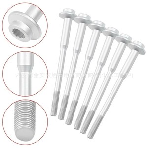 Volkswagen Audi Fuel Injector <b>Screw</b> WHT004923B Metric Class 8.8 Iron Standard Thread - Product Image 5