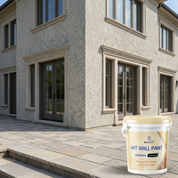 Peinture liquide acrylique résistante aux intempéries, anti-moisissure, anti-humidité, revêtement mural décoratif extérieur pour la rénovation