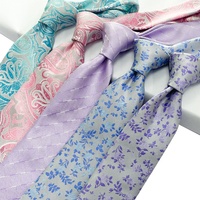 Micro Cravatte Professionnel Pas Cher de Bonne Qualité, Cravate Paisley Rayée, Corbatas Al Mayor, 7 cm, Vente en Gros