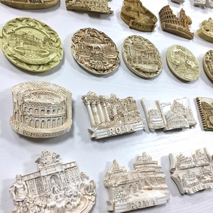 Juego de imanes de resina para nevera con diseño de lugares emblemáticos de Italia, recuerdo de viaje europeo, decoración para el hogar - Product Image 2