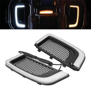 Luz LED Modificada para el Guardabarros Trasero, Intermitente y Luz de Circulación Diurna para Harley Road King Street Glide - Product Image 5