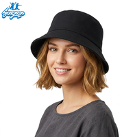 Topi Bucket Nelayan Dewasa Anti UV Lipat 100% Katun Musim Dingin, Logo Custom, Harga Grosir Murah, Unisex