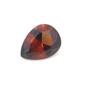 ลูกแพร์หยาบรูปร่าง6*8มม. หลวมแชมเปญพลอยบุษราคัมสำหรับเครื่องประดับ - Product Image 2