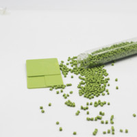 Masterbatch d'oxyde de zinc nano avec nanoparticules de ZnO, additif de moulage inorganique antibactérien de qualité alimentaire en granulés