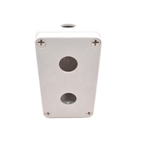 Boîtier de projet en plastique ABS gris TJ-AG-0813, étanche à la poussière et à l'eau IP66, avec couvercle à vis, montable au mur