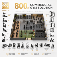 Solution Complète ZY pour Centre de Fitness Commercial de 800 m² : Équipement de Musculation, Cardio et Poids Libres – Installation Tout-en-un