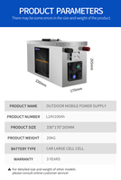 ADF Prime Lifepo4 baterai Lithium Camper RV baterai 24V 72V 100Ah 300Ah disesuaikan LiFePo4 penyimpanan baterai untuk kendaraan rekreasi