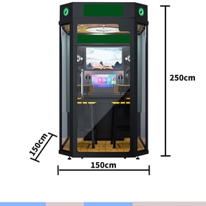 เครื่องขยายเสียงคาราโอเกะ รุ่น 2025 Ktv Reading "Home Cabine Simulator Stends" "Booth" "dj Kelas" พร้อมการรับประกัน พิมพ์ลาย Silence High Seller - Product Image 5