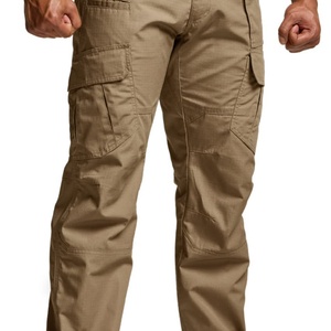 Men's Casual Canvas Mid Waist Water Resistant Cargo <b>Pants</b> Lightweight <b>Work</b> Hiking <b>Pants</b> - Product Image 6