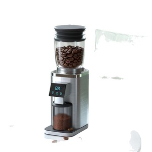 เครื่องบดกาแฟ 32 มม. สแตนเลสสตีล ถังบรรจุ 12 ออนซ์ ควบคุมด้วยระบบสัมผัส ตั้งเวลาได้ สำหรับมืออาชีพ - Product Image 5