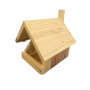 Mangeoire à oiseaux Maison d'oiseau en bois personnalisée pour l'extérieur - Product Image 3
