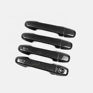 Manijas Exteriores de Puerta para SUBARU WRX VAB VAF 2022+, 4 Puertas, 4 Piezas, LHD, Fibra de Carbono Seca, Lujo, Fácil Instalación - Product Image 1