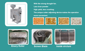 ความจุสูงอัตโนมัติโรงสีข้าว/โรงสีข้าว - Product Image 5