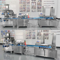 OCEAN Machine complète entièrement automatique à croûte de crème glacée Mochi Kubba Mooncake Croquette Falafel Maamoul Ligne de production