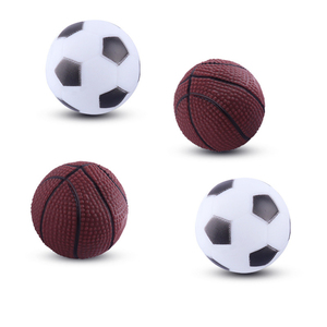 Fabricante al por mayor fútbol baloncesto diseño perro vinilo juguete - Product Image 4