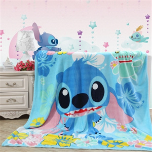 Plaids en polaire corail doux pour lit/canapé, couverture de climatisation, jetés de lit, draps pour enfants et filles - Product Image 1