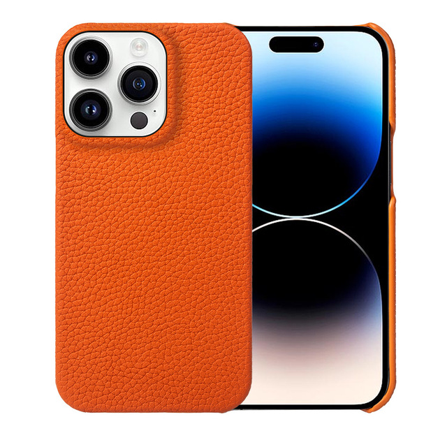 SUNNY Hot Selling Genuine Pebble Leather Waterproof Shockproof Luxury Multi Color 100% Fit for Cases 11-15 Pro Max