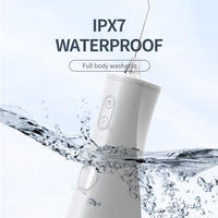 Irrigateur buccal sans fil USB, 5 modes, étanche IPX7, nettoyeur de dents portable, irrigateur dentaire pour la maison et les voyages