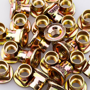 Step Adjustment Riveting Nuts 1-412 Zinc Alloy Plated Durable Home Furniture Connectors - Product Image 2