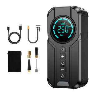 Boîte de couleur nouveau Design Portable voiture pompe à Air 12v Mini pneu pompe à pression d'air <span class=keywords><strong>électrique</strong></span> Portable gonfleur de pneu Ce alimenté par batterie - Product Image 2
