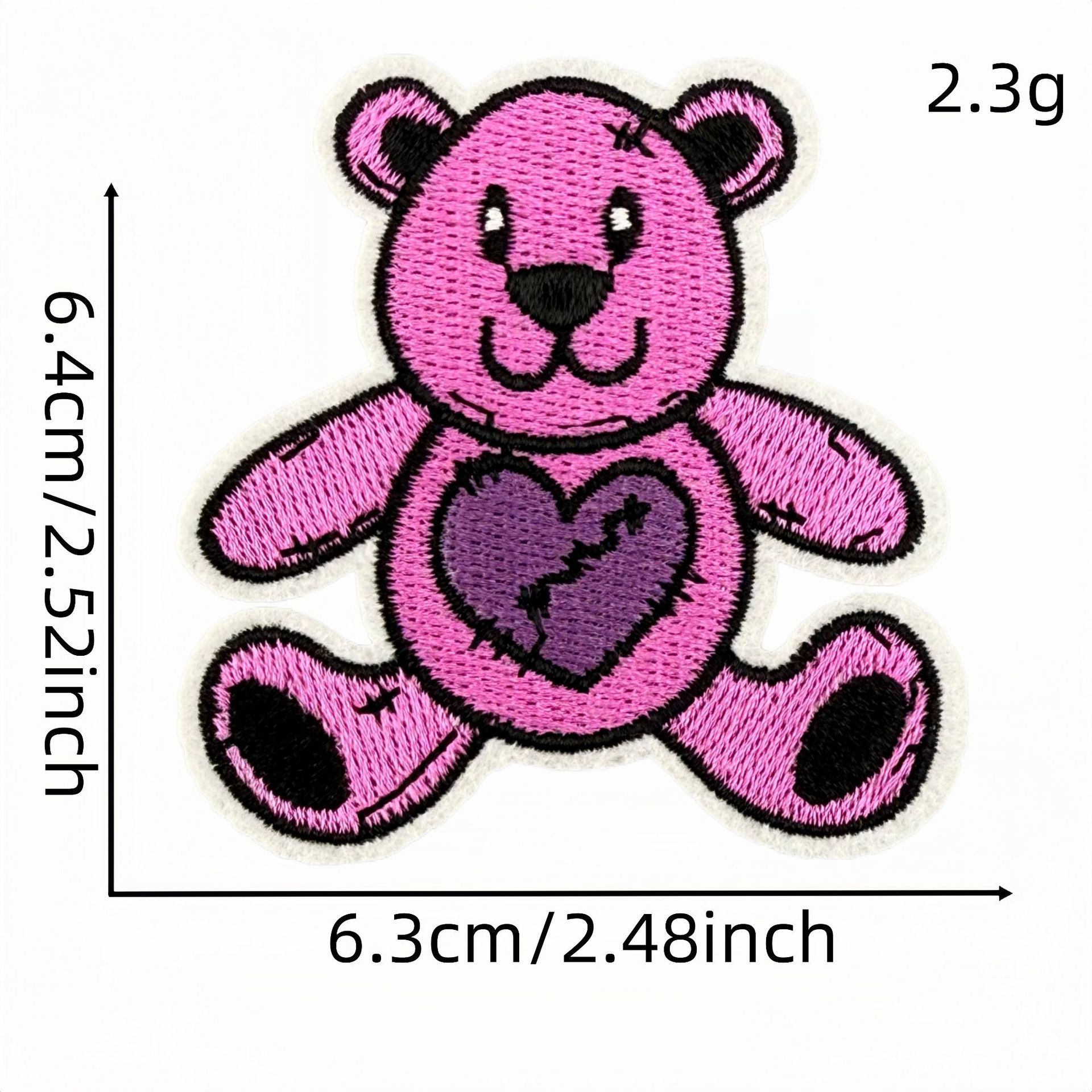 Gothic style fabric patch 12#