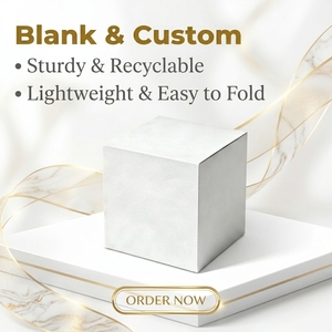 <span class=keywords><strong>Caja</strong></span> de Cartón Blanca Personalizada <span class=keywords><strong>para</strong></span> Regalos, Cajas Pequeñas <span class=keywords><strong>para</strong></span> Envío y Almacenamiento - Product Image 2
