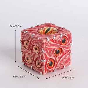 Nuevo Ojo de la Mala Suerte, Dados del Diablo, Bola de Cristal Gótica de la Línea de Sangre, Decoración de Terror de Halloween, Decoración de Personalidad Emocionante - Product Image 2