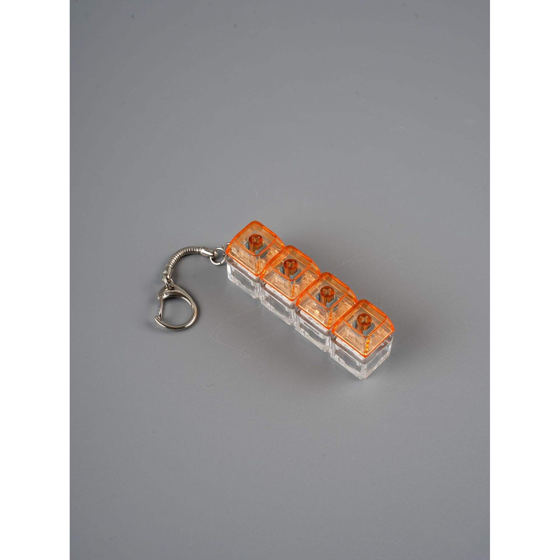 Transparent orange-red