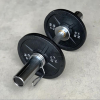 Barre d'haltères SMARTFIT pour la musculation, équipement de gym, diamètre de la tige 25/28 mm