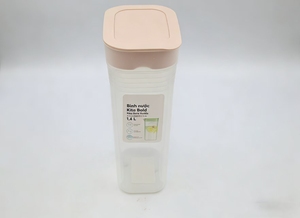 Botella de Agua Kita Bold de 1.4L, Recipiente de Almacenamiento para Cocina con Tapa Hermética, Jarra Grande para Bebidas, Contenedor para Jugos, para Guardar en la Puerta del Refrigerador - Product Image 4