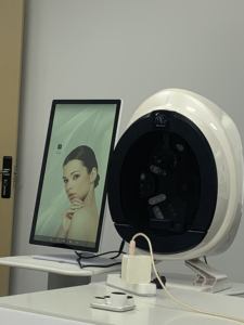 FR-Q2 Analizador de Piel con 3 Cámaras Integradas, Pantalla de 21.5 Pulgadas, Detección de Humedad, 48 Millones de Píxeles, Máquina de Análisis de Piel - Product Image 4