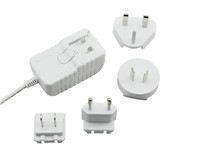 Adaptateur de chargeur mural pour ordinateur portable KSPOWER personnalisé 42W 15V 2.5A/3A, prises US/UK/EU/AU, alimentation AC-DC / Certifié CUL, 3 ans de garantie