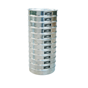 Tamis de sol Standard en acier inoxydable et de fer, 18mm, avec cadre en acier inoxydable et en fer, Test de mailles, <span class=keywords><strong>plaque</strong></span> pour trous de sol, sable, pierre - Product Image 1