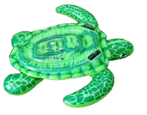 Jouet gonflable tortue de mer pour enfants, accessoires de piscine et équipements de divertissement aquatique - Product Image 2
