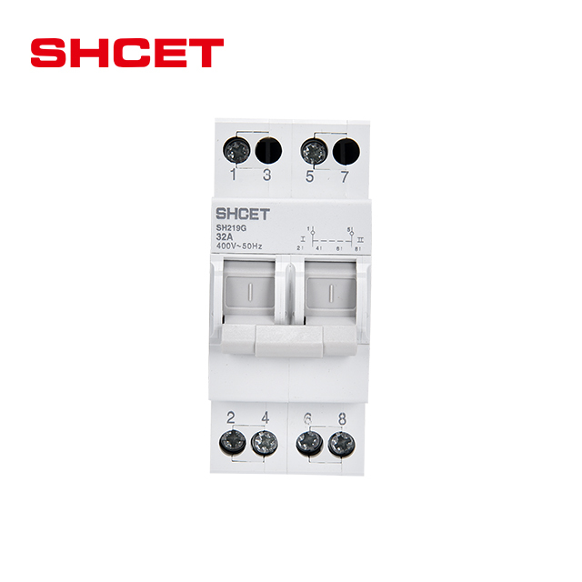 SHCET SH219G Auto Changeover Automatic Transfer Switch 220V AC Single/Three Phase