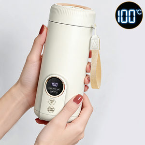 Dropshipping Products 2026 Portable Electric LED Digital Display Boiling Water Bottle Leakproof Travel Milk Heating <b>Cup</b> - Product Image 1