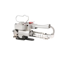Machine de cerclage pneumatique portative A19 légère (3,8 kg) pour sangles PET et plastique, thermoscellage, vente en gros