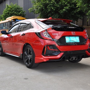Nuevo para Honda Civic FC1 10ª Gen FK7 Type R Si M-Type, Alerones Traseros, Divisores de Parachoques Trasero, Faldones Laterales Traseros 2016+ - Product Image 2