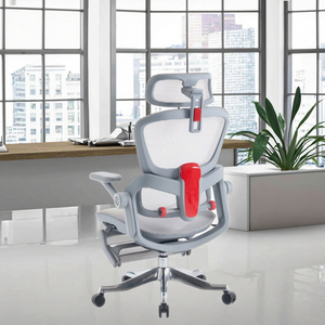 Ergonomic Lưới cao trở lại ghế văn phòng với 4D Tựa đầu có thể điều chỉnh và 4D lật lên tay vịn thiết kế hiện đại cho Giám đốc điều hành - Product Image 5