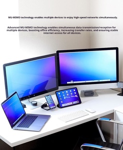 Routeur Wifi 6 Gigabit double bande TC31 AX3000, Wifi 5g 3000 Mbps, OpenWRT, large <span class=keywords><strong>couverture</strong></span> du signal et excellente pénétration murale. - Product Image 5